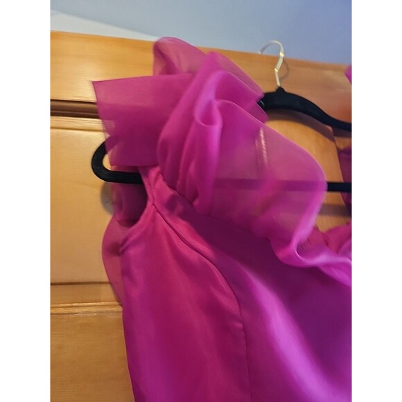 Vintage Cosplay Fairy Fushia Pink Dress Waist 26 - Picture 5 of 10